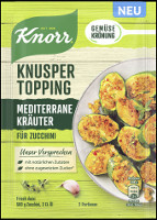 Knorr Knusper-Topping Mediterrane Kräuter 40 g Beutel